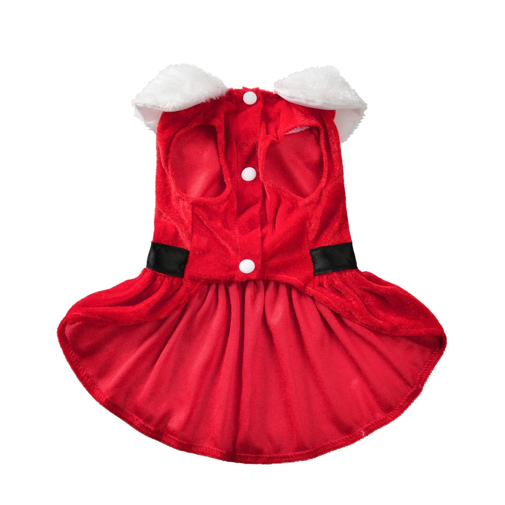 Holiday Pet Princess Red Skirt
